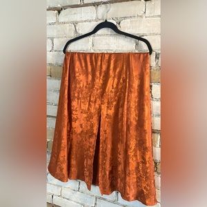 Princess Polly Cleo Lavoe Orange Midi Skirt